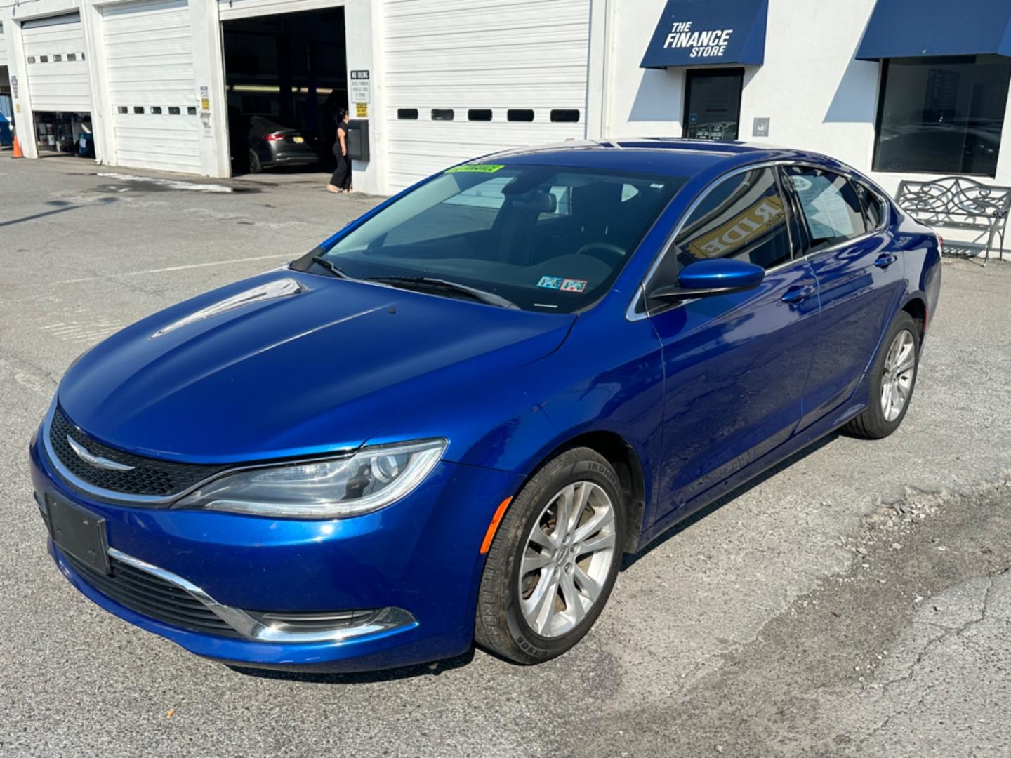 2015 BLUE Chrysler 200 Limited (1C3CCCAB2FN) with an 2.4L L4 DOHC 16V engine, 9-Speed Automatic transmission, located at 1254 Manheim Pike, Lancaster, PA, 17601, (717) 393-9133, 40.062870, -76.323273 - Photo#0